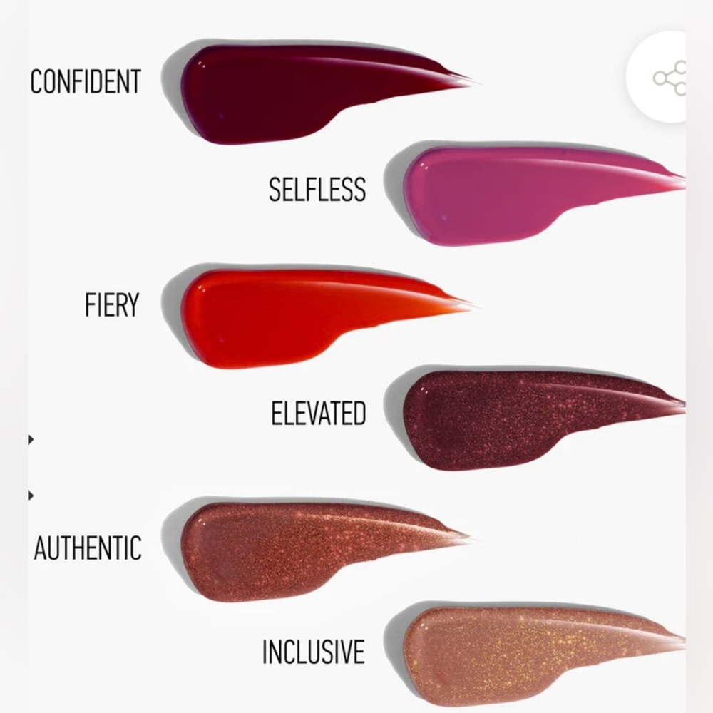 RealHer Long-Lasting Lip Gloss Kit - 6 x 7.5 ml | .25 fl oz Glosses in 6 colors - Picture 6 of 6